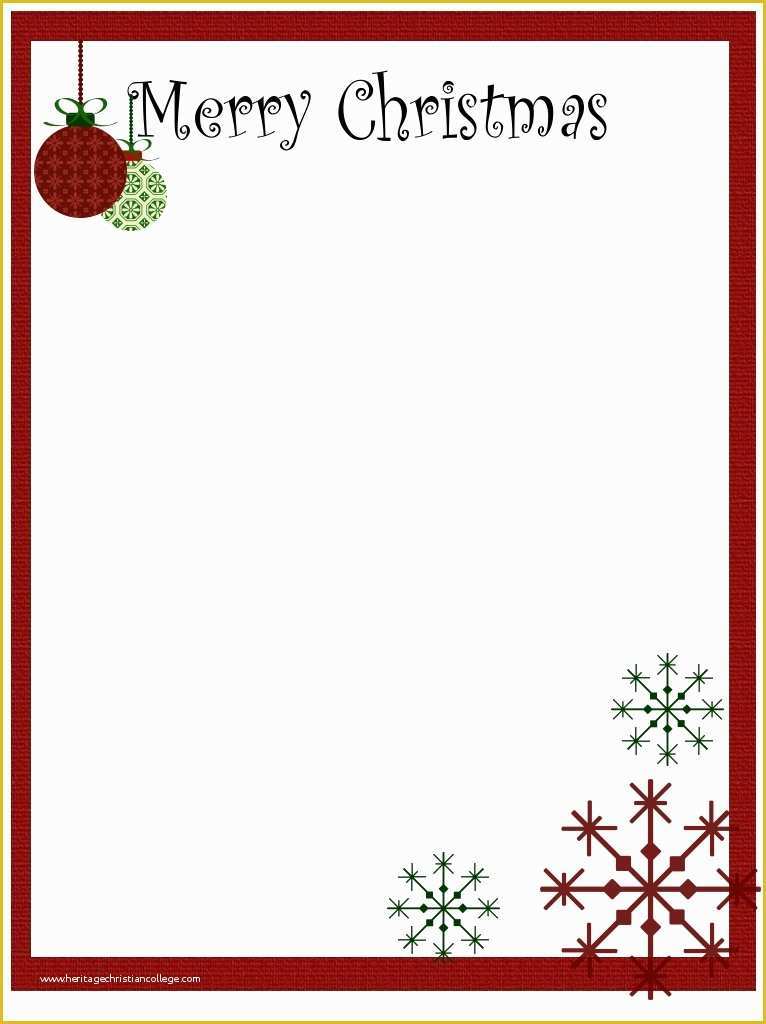 Free Christmas Letter Templates Microsoft Word Of Christmas Menu Template Word Free