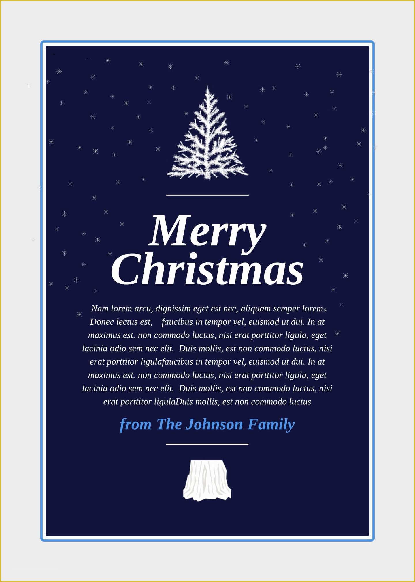 Free Christmas Photo Card Templates Online Of 6 Free Christmas Templates & Examples Lucidpress