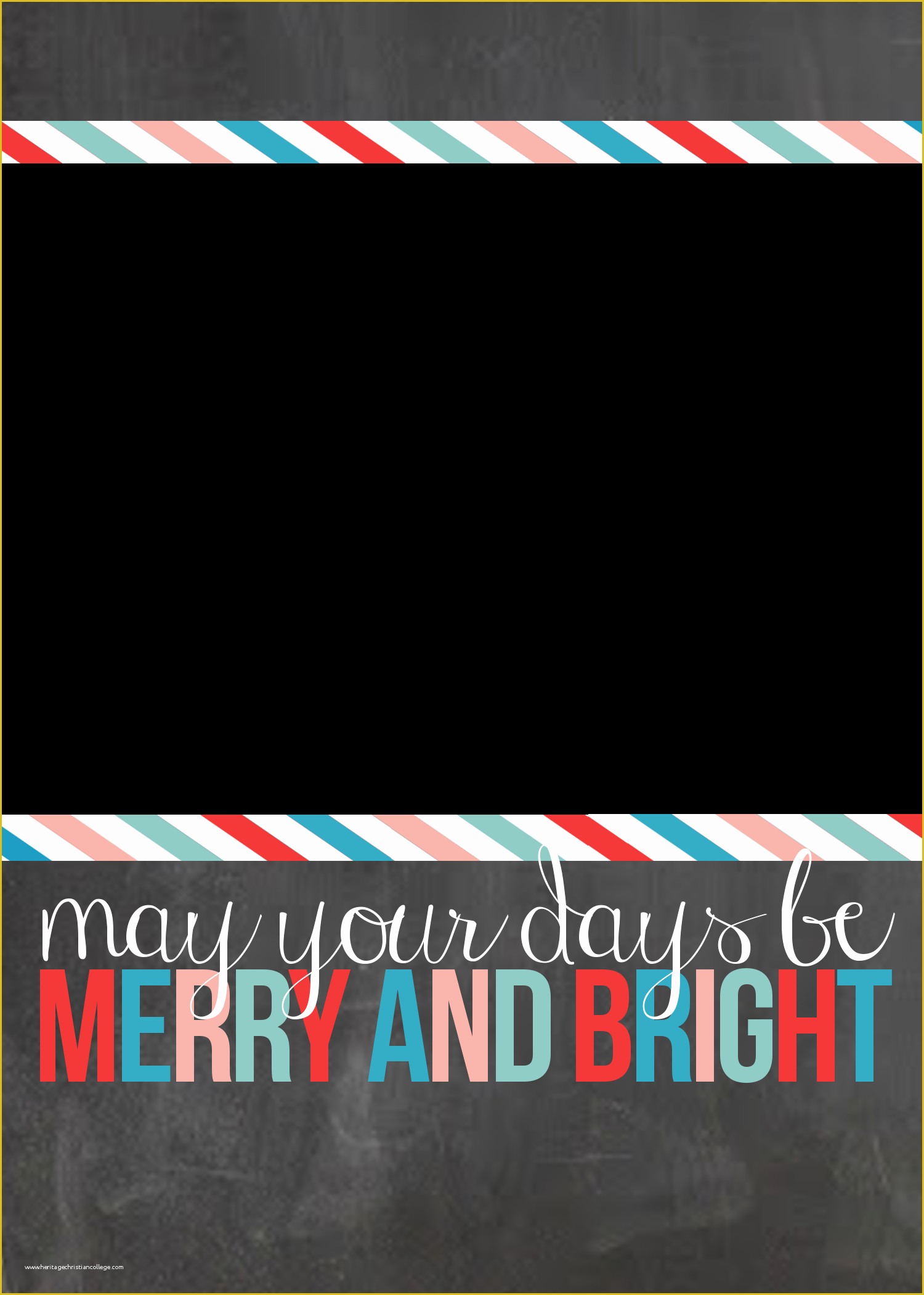 Free Christmas Photo Card Templates Online Of Christmas Card Template Printables Contributor