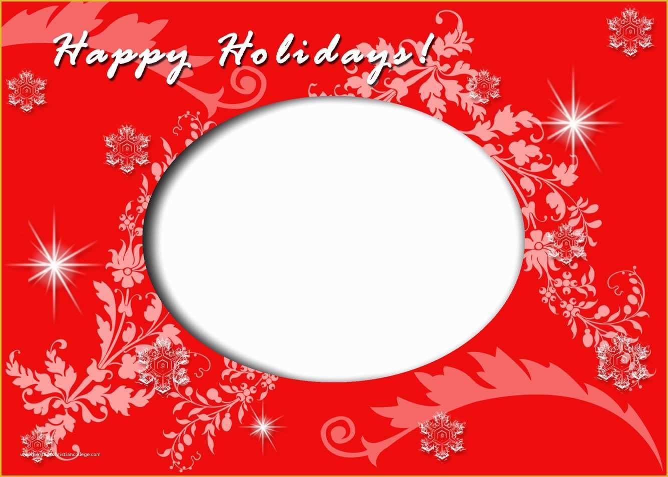 Free Christmas Photo Templates Of Christmas Card Templates