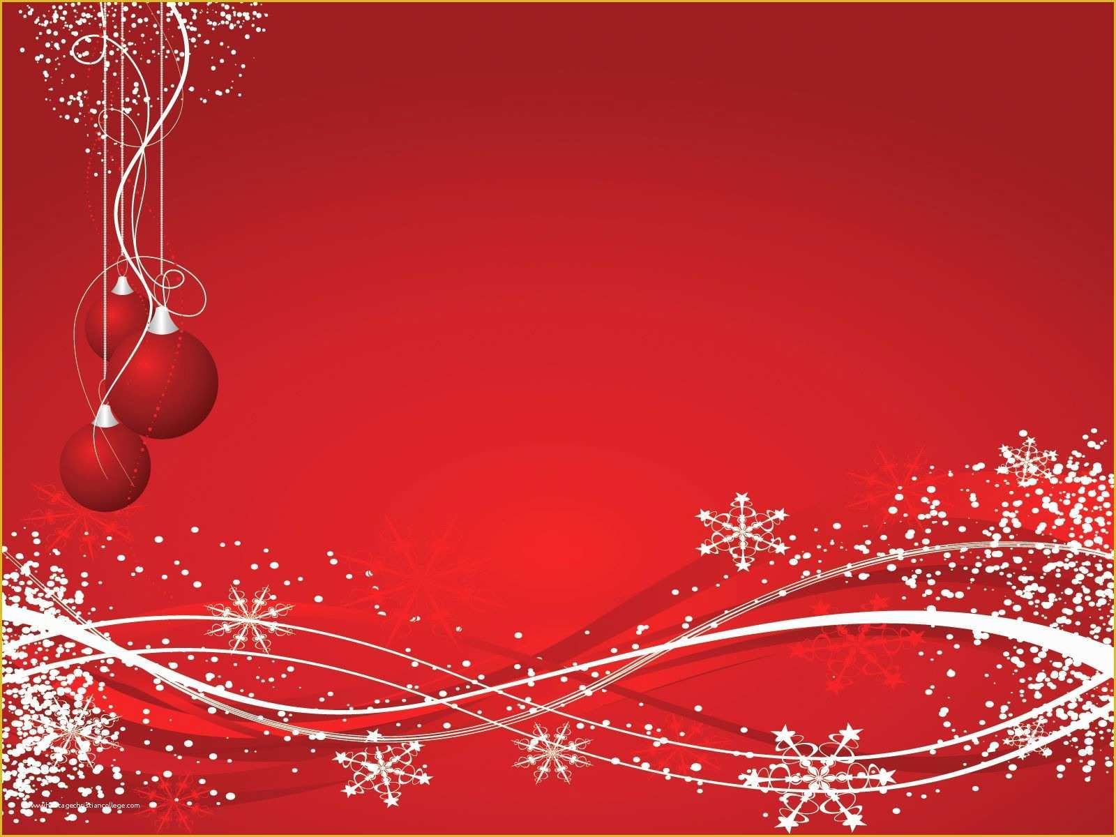 Free Christmas Photo Templates Of Xmas Snowflakes Powerpoint Templates Christmas Red