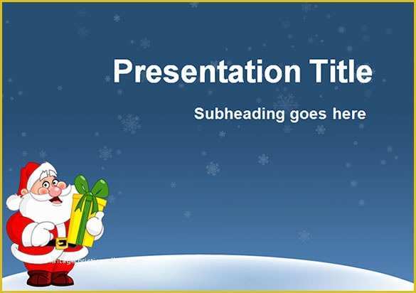 Free Christmas Powerpoint Templates Of 58 Christmas Powerpoint Templates – Free Ai Illustrator
