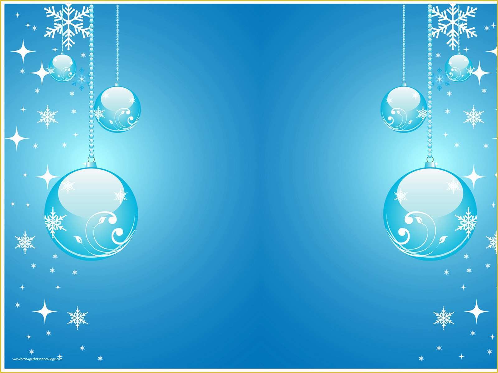 Free Christmas Powerpoint Templates Of Blue Christmas Templates – Festival Collections