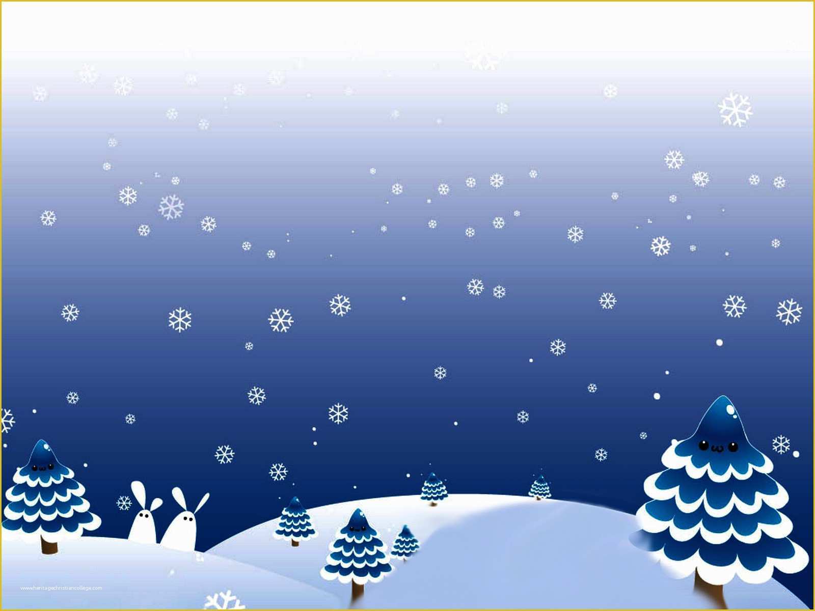 Free Christmas Powerpoint Templates Of Christmas Winter Backgrounds Wallpapersafari
