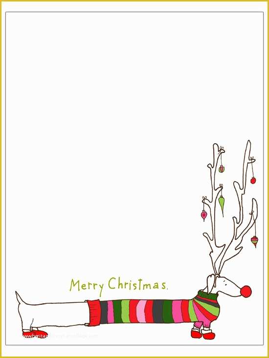 Free Christmas Stationery Templates Of 19 Free Christmas Letter Templates Downloads Free