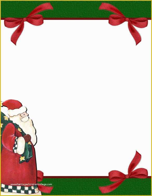 Free Christmas Stationery Templates Of 25 Christmas Stationery Templates Free Psd Eps Ai