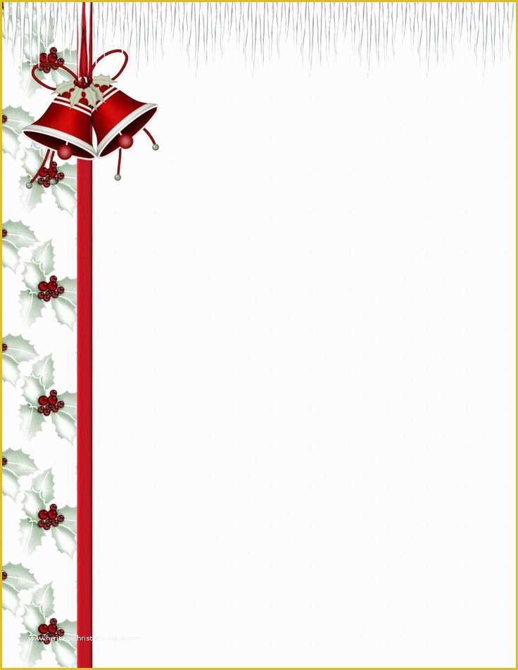Free Christmas Stationery Templates Of Christmas 3 Free Stationery Template Downloads