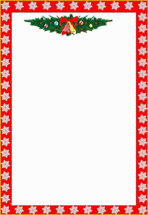 Free Christmas Templates for Word Of 17 Christmas Paper Templates Doc Psd Apple Pages