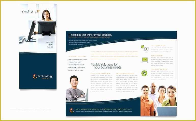 Free Church Brochure Templates for Microsoft Word Of Microsoft Word Free Brochure Template Beautiful the Best