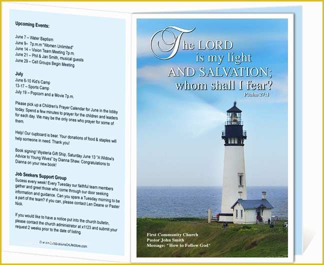 Free Church Bulletin Templates Microsoft Publisher Of 8 Best Of Church Bulletin Templates Free Printable