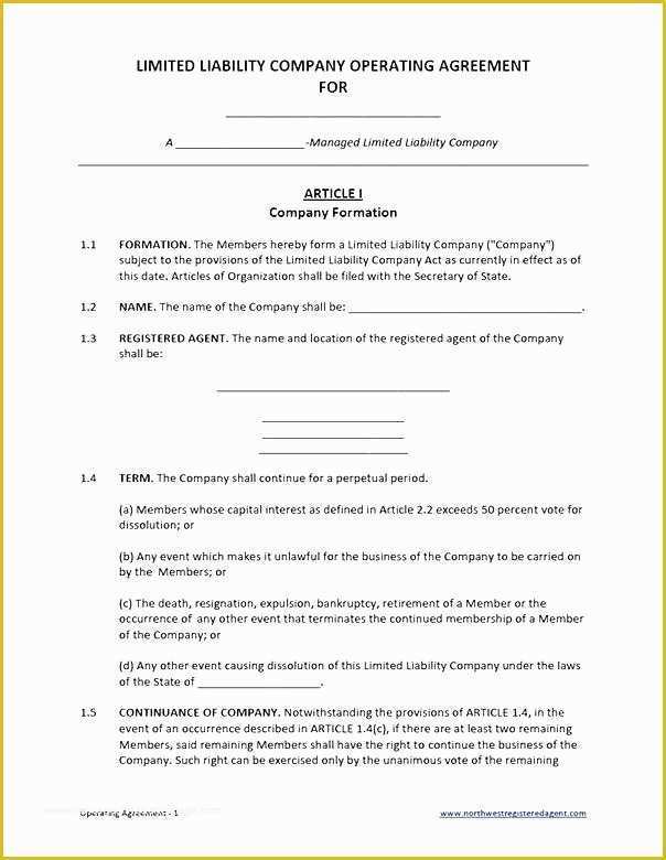 Free Church bylaws Template Of Free bylaws Corporate Free Llc Operating Agreement