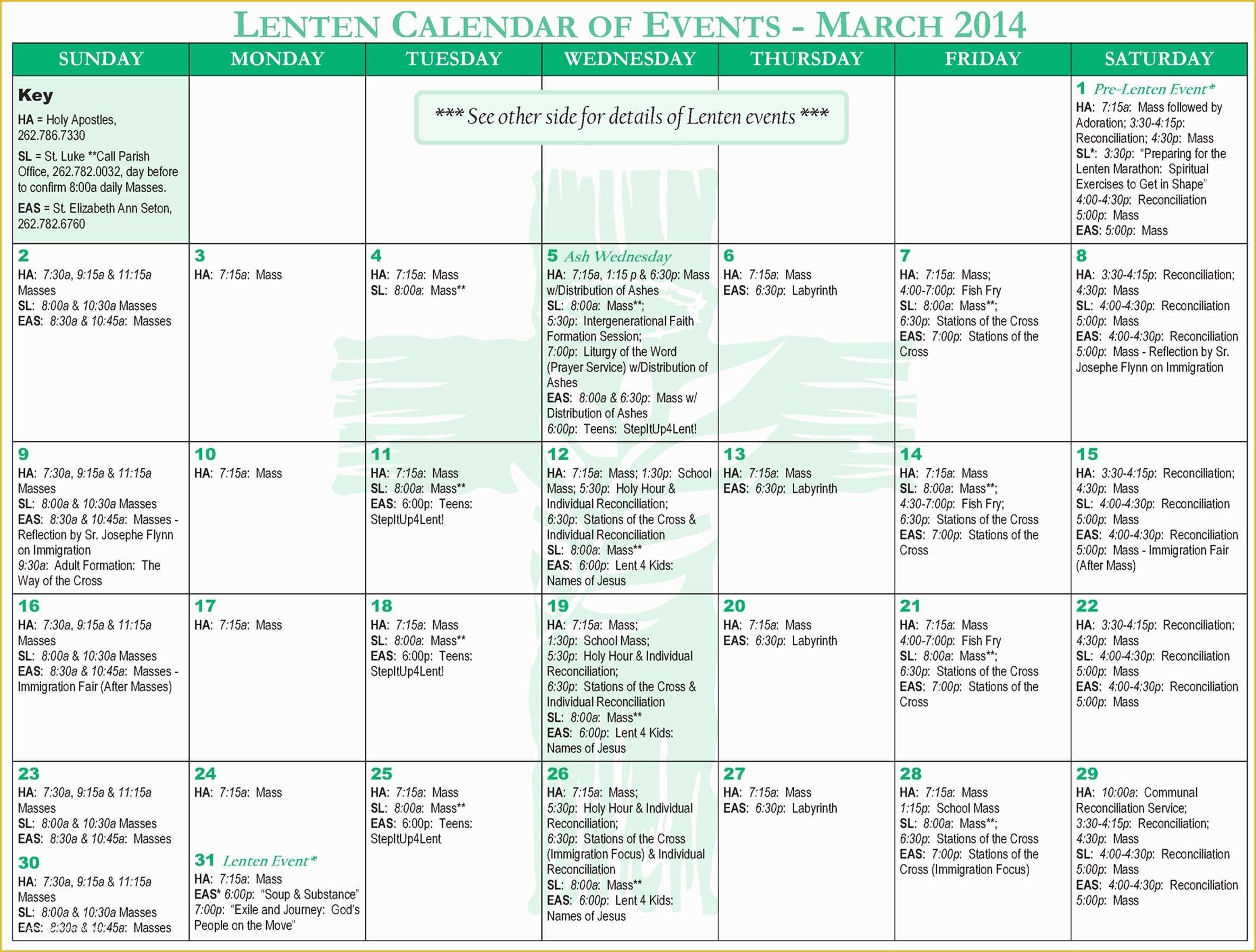Free Church Calendar Templates Of event Calendar Template event Calendar Template Church
