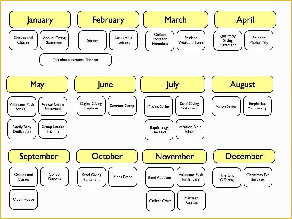 Free Church Calendar Templates Of Search Results for “yearly Calendar Church events