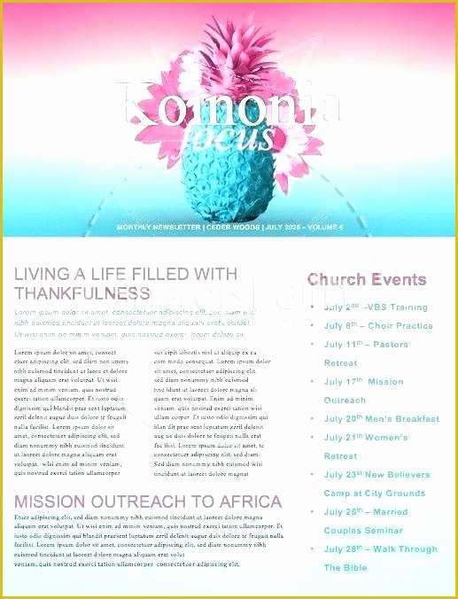 Free Church Calendar Templates Of Up Ing events Newsletter Template
