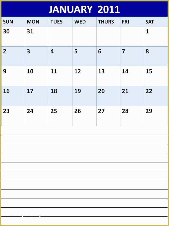 Free Church Calendar Templates Of Wallalaf 2011 Weekly Planner Printable