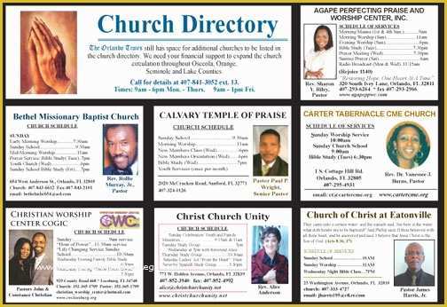 Free Church Directory Template Download Of Best S Of Church Directory Template Church