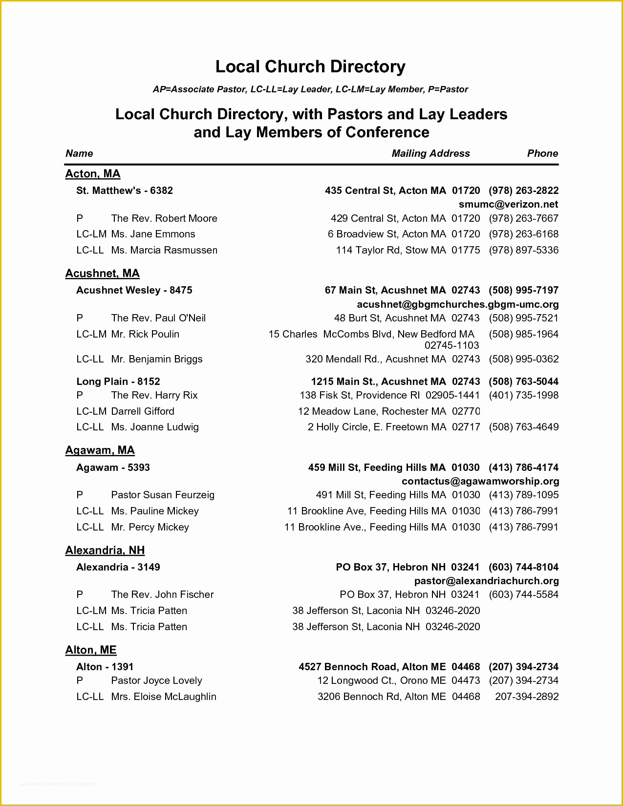 Free Church Directory Template Of 3 Excel Church Directory Templates Excel Xlts