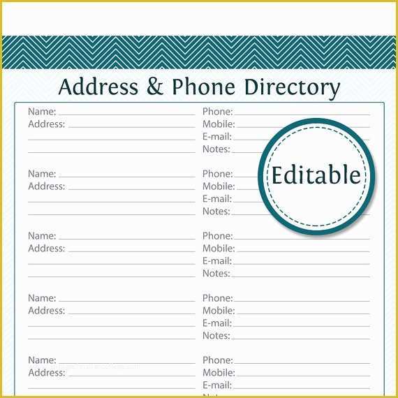 free-church-directory-template-of-address-phone-directory-fillable