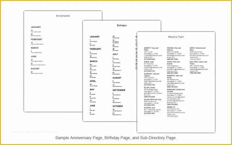 Free Church Directory Template Of Munication Resources Inc Resources Line Store