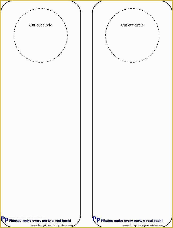 Free Church Door Hanger Template Of Cool Idea for Diy Door Hangers Miscellaneous