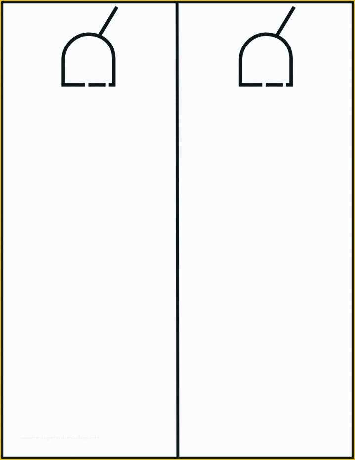 Free Church Door Hanger Template Of Door Hanger Ideas – Coatl