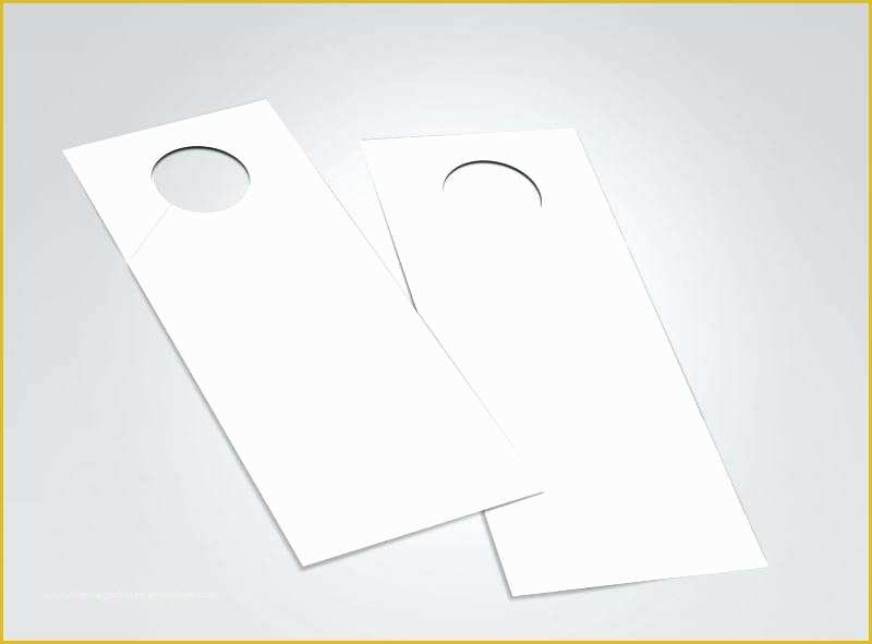 Free Church Door Hanger Template Of Door Knob Hanger Template Awesome Flyer Best Blank Blanks Usa