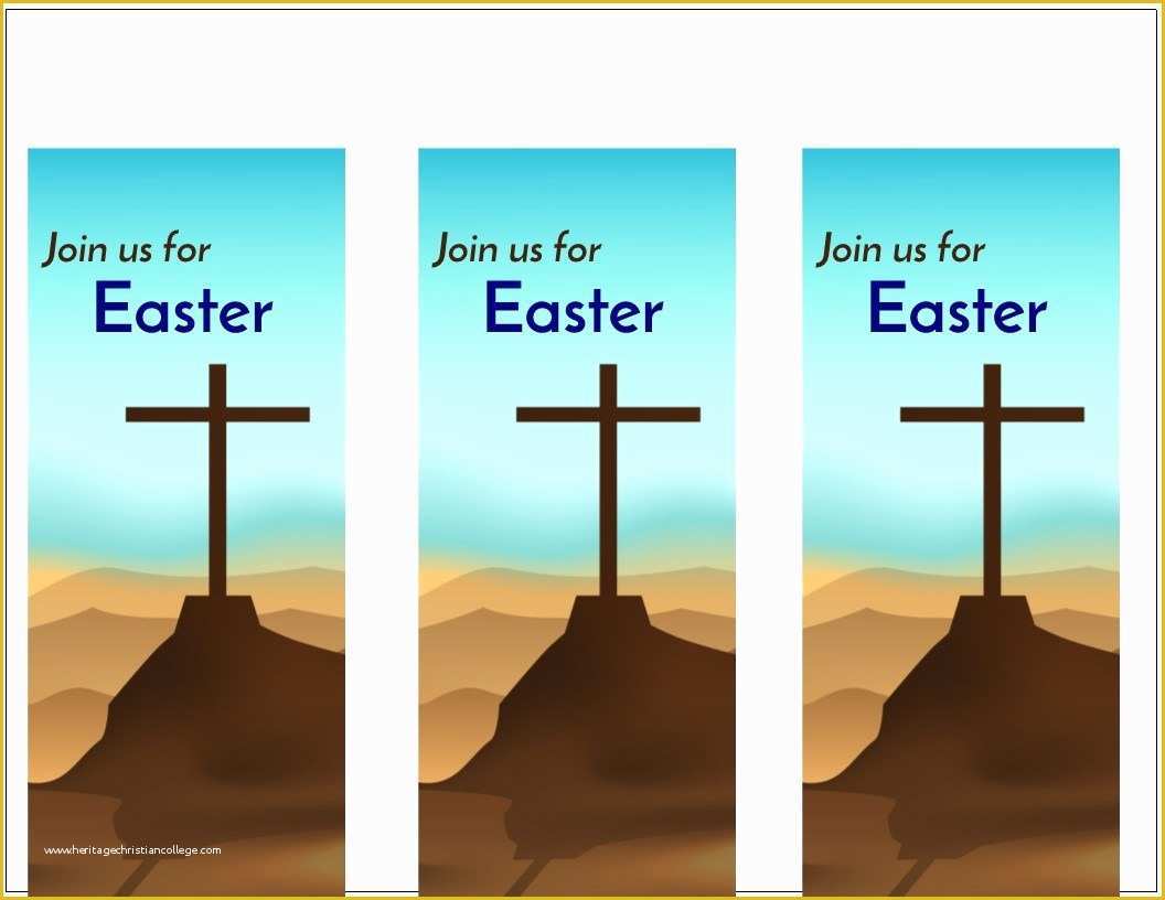 Free Church Door Hanger Template Of Easter Templates