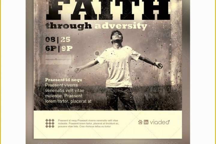 Free Church Flyer Templates Download Of Radical Faith Church Flyer Template ‹ Psdbucket