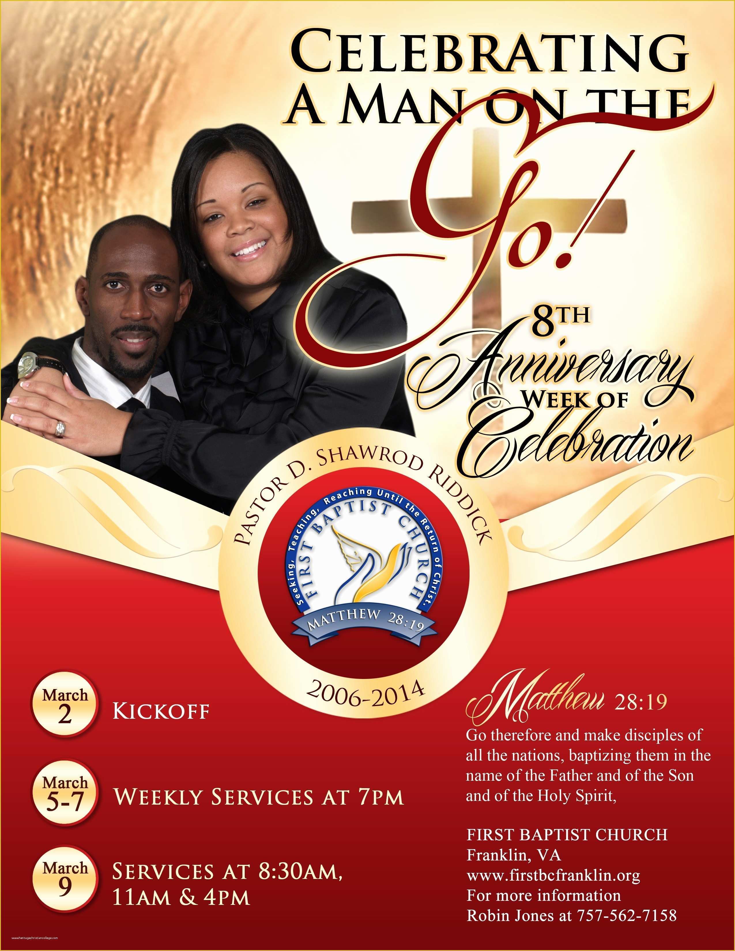 Free Church Flyer Templates Microsoft Word Of Church Anniversary Flyer Word Document