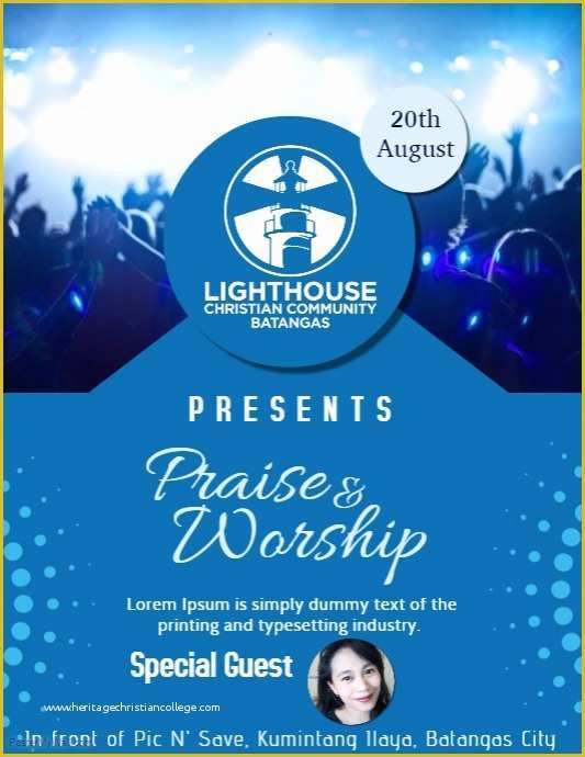 Free Church Flyer Templates Of Church Flyers Template