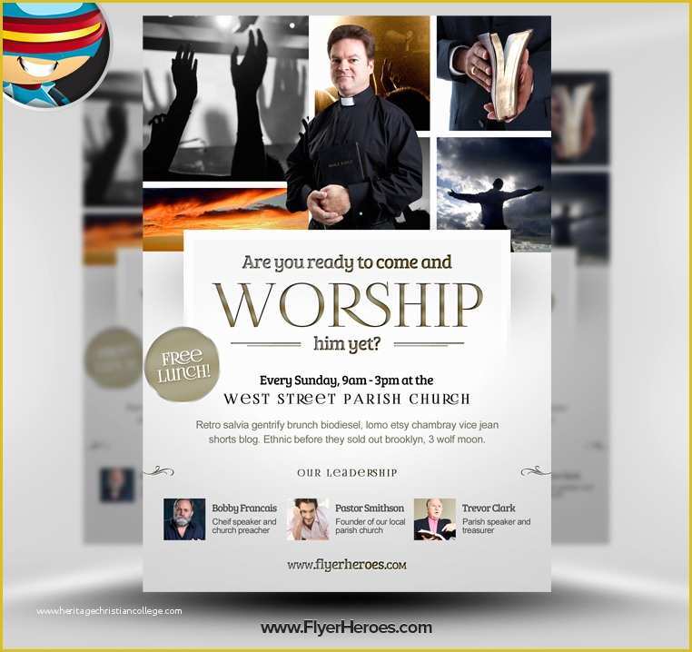 Free Church Flyer Templates Photoshop Of 14 Shop Template Church Flyers Free Psd