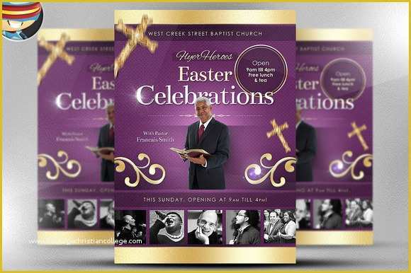 Free Church Flyer Templates Photoshop Of Easter Celebrations Flyer Template Flyer Templates On