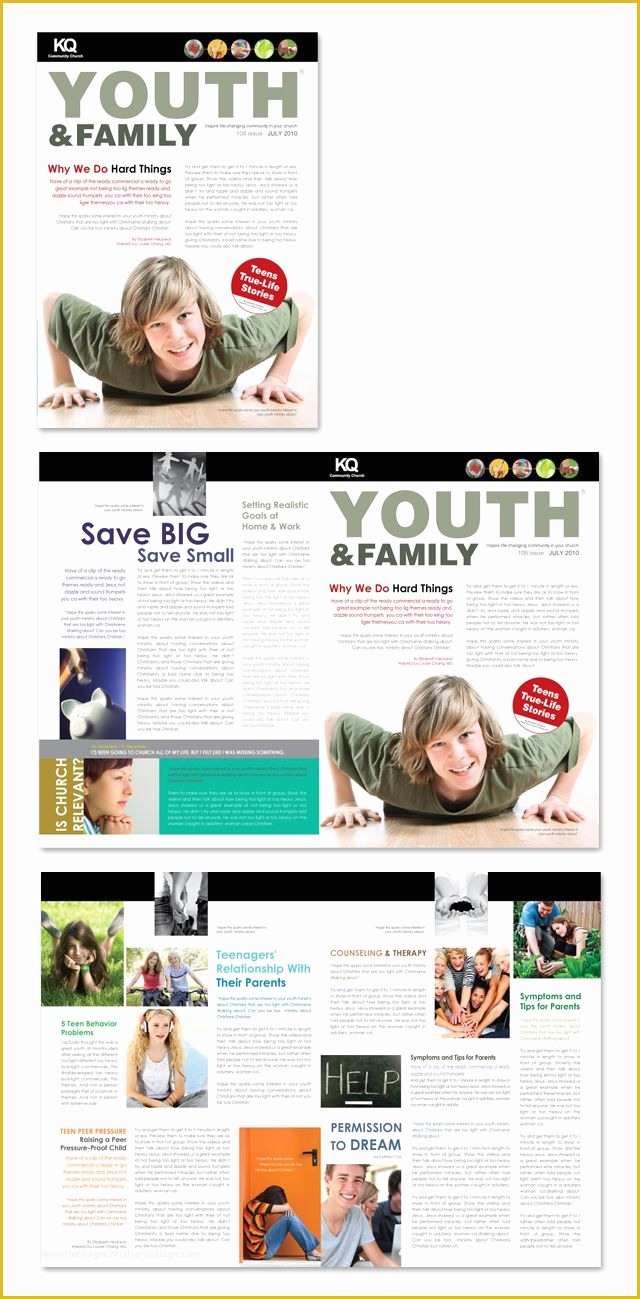 Free Church Newsletter Templates Of Church Ministry & Youth Group Newsletter Template