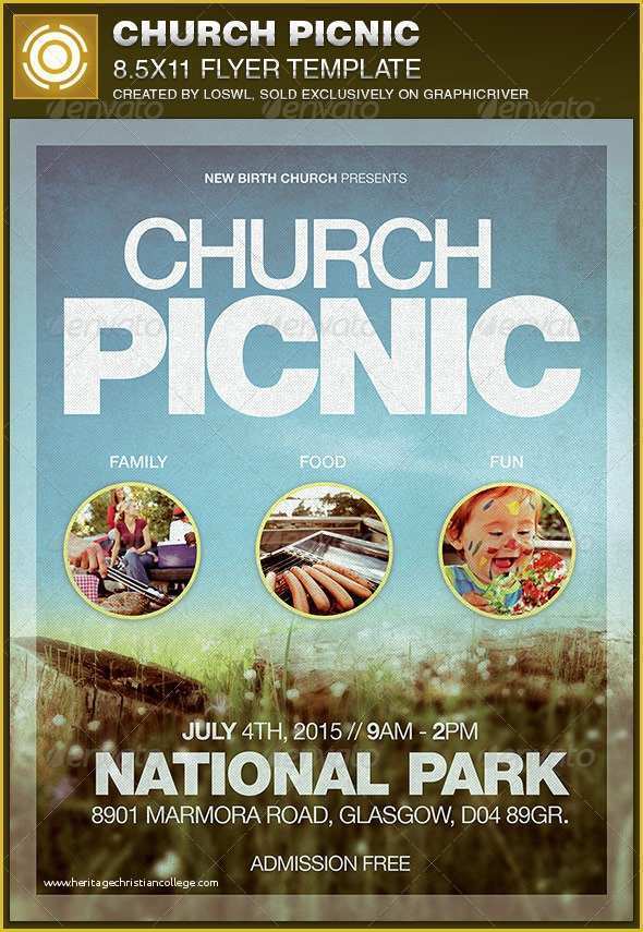Free Church Picnic Flyer Templates Of 4 Best Of Family Picnic Flyer Templates Pany
