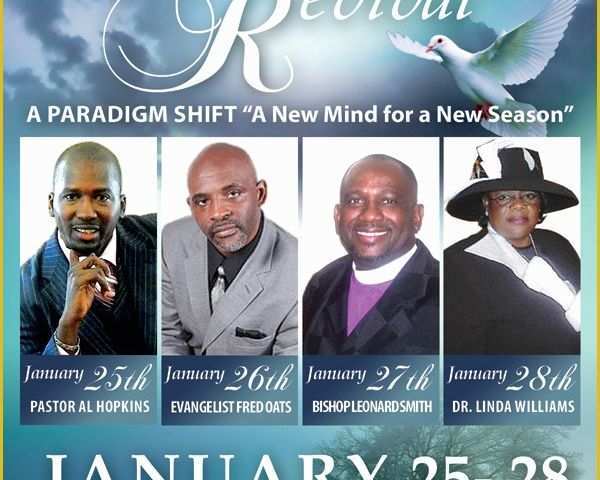Free Church Revival Flyer Template Of Free Church Revival Flyer Template