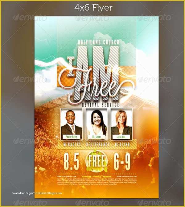 Free Church Revival Flyer Template Of Revival Flyer Templates Free Sample Design Ideas