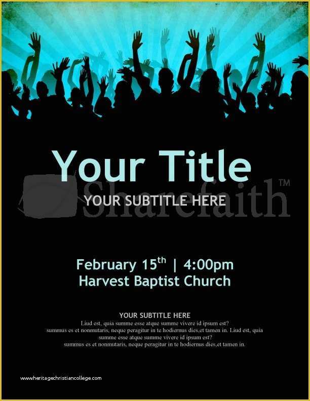 Free Church Revival Flyer Template Of Revival Flyers Church Flier Yourweek Eb3e7eeca25e