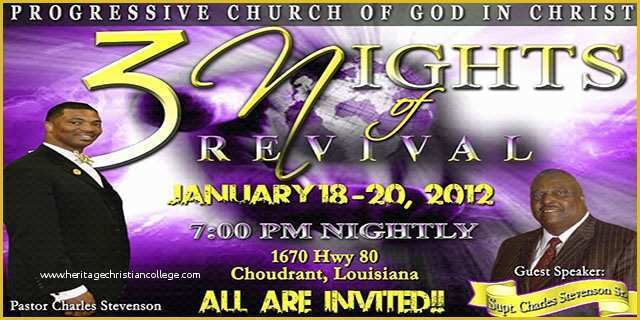 Free Church Revival Flyer Template Of Sample Church Revival Flyers Revival Flyer Template Free