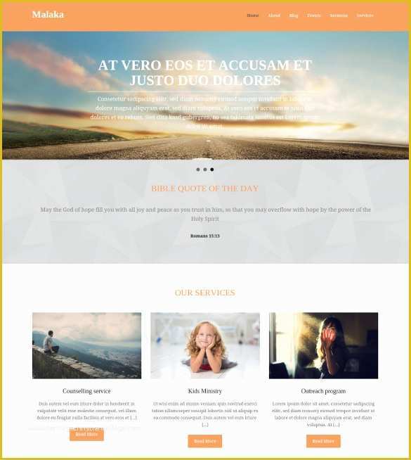 Free Church Website Templates Of 10 Free Church Website themes & Templates