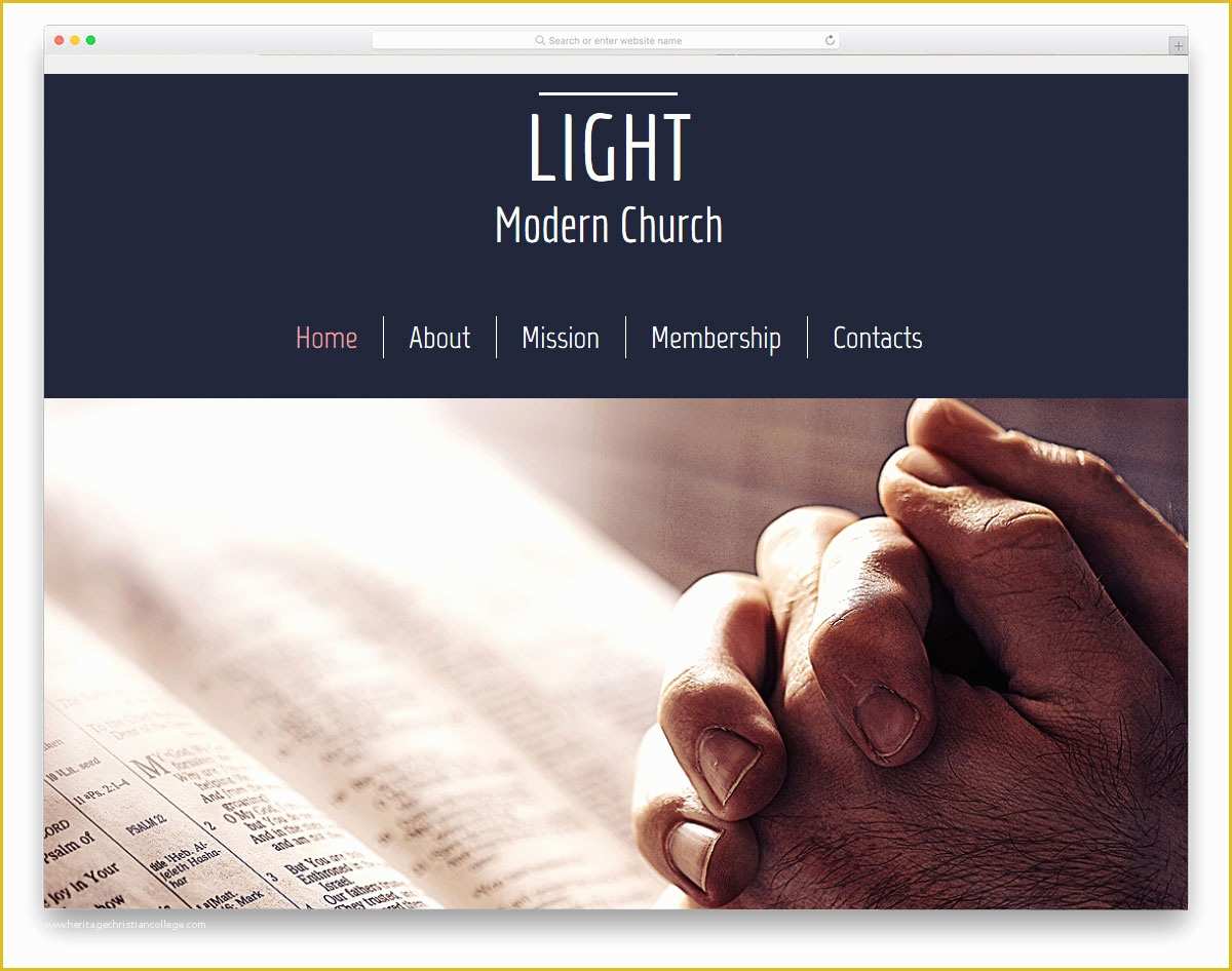 Free Church Website Templates Of 21 Best Free Church Website Templates to Preach Gospel