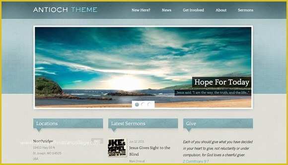 Free Church Website Templates Of 30 Free and Premium Church Wordpress themes Smashfreakz
