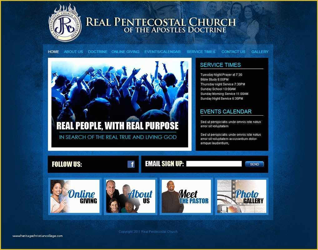 Free Church Website Templates Of Church Website Design and Church Logo Design
