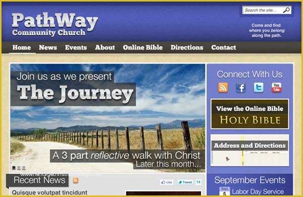 Free Church Website Templates Of Free Editable Psd Website Templates