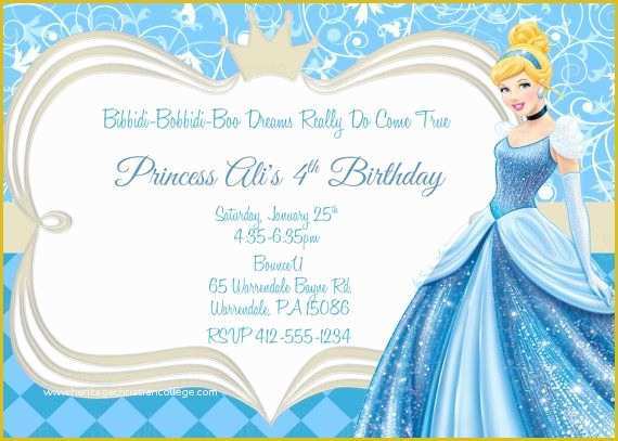 Free Cinderella Birthday Invitation Template Of 25 Best Ideas About Cinderella Party Invitations On