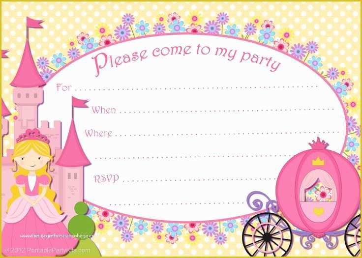 Free Cinderella Birthday Invitation Template Of 65 Best Diy Invitations Images On Pinterest