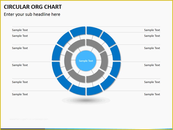 Free Circular organizational Chart Template Of Circular org Chart Powerpoint Template