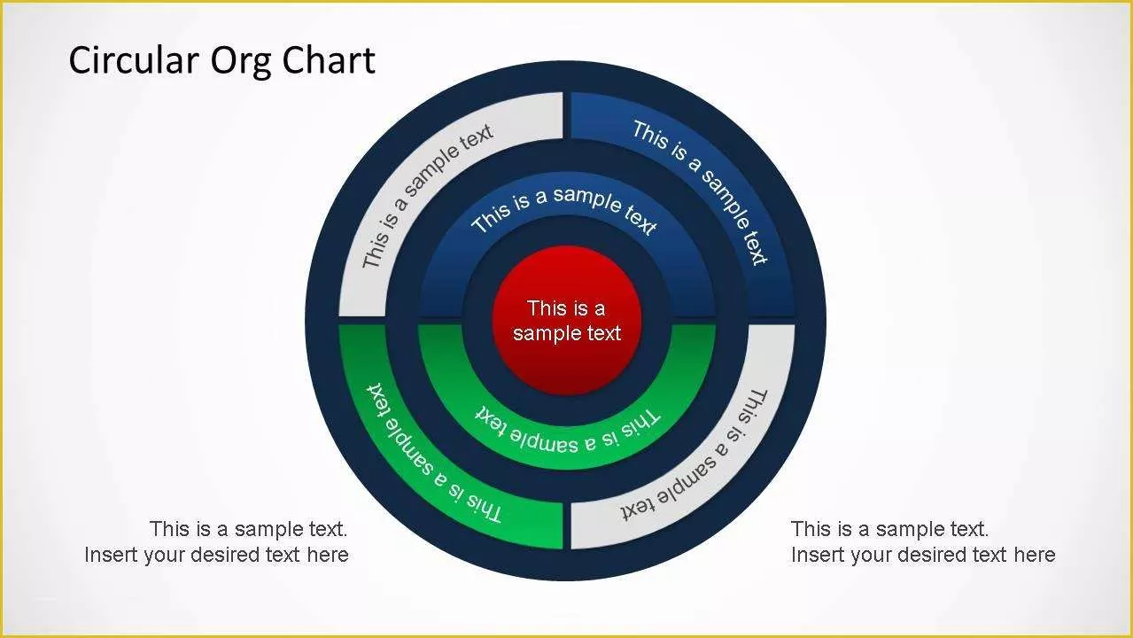 Free Circular organizational Chart Template Of Circular organizational Chart Powerpoint Slidemodel