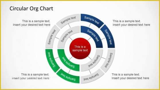 Free Circular organizational Chart Template Of Circular organizational Chart Powerpoint Slidemodel
