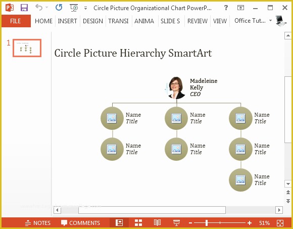 Free Circular organizational Chart Template Of Free organizational Chart Templates for Powerpoint