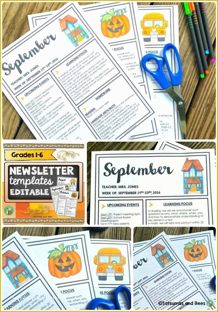Free Classroom Newsletter Templates Of 17 Best Ideas About Preschool Newsletter Templates On